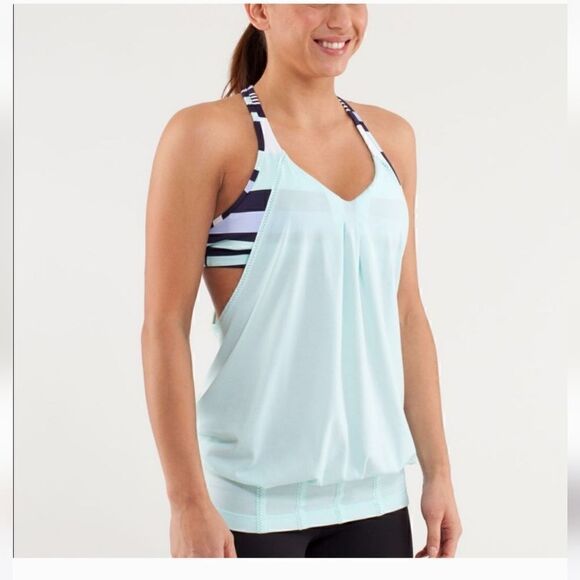 Lululemon Athletica Practice Freely Tank Top Size 4 - Picture 1 of 9